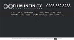 Desktop Screenshot of filminfinity.co.uk